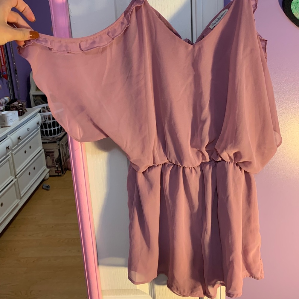 Pink romper